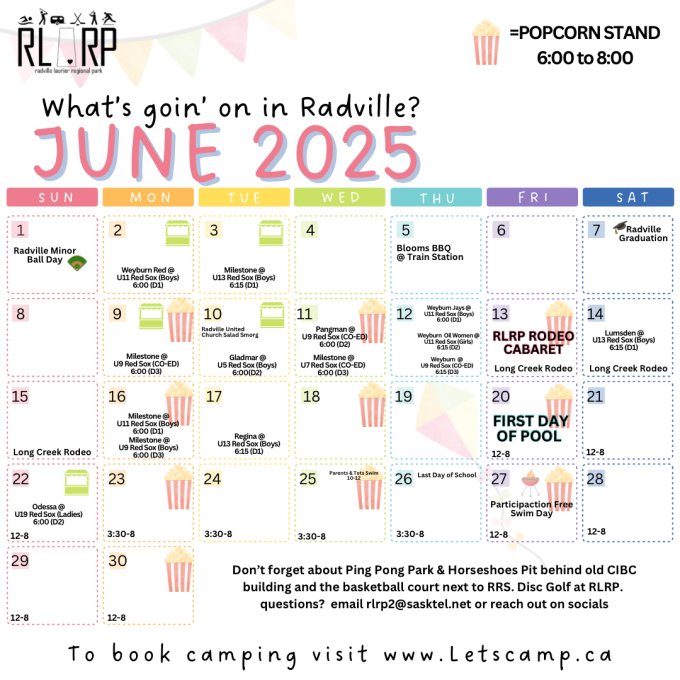 June 2025 Calendar!